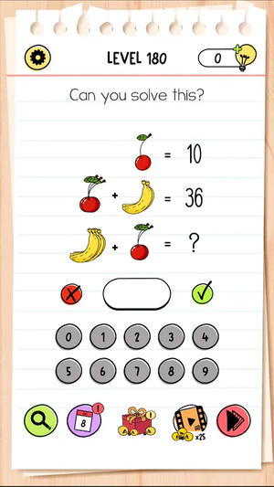 Brain Test Level 180