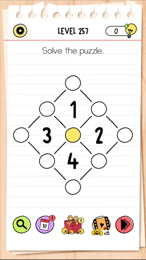 Brain Test Level 257