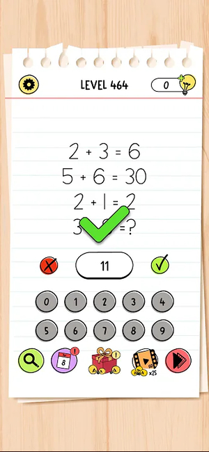 Brain Test Level 464