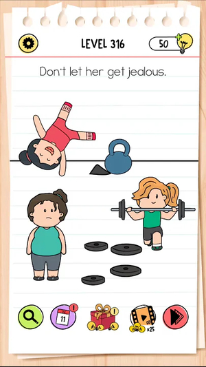 Brain Test Level 316