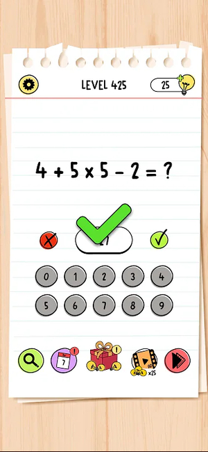 Brain Test Level 425