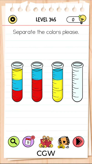 Brain Test Level 345