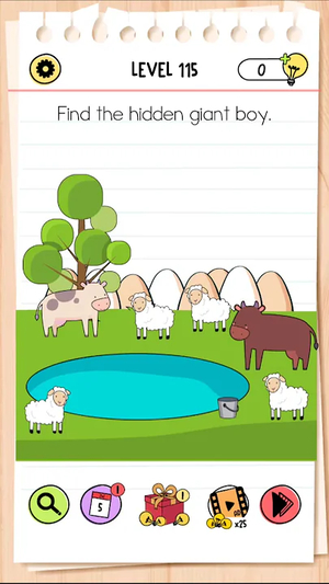 Brain Test Level 115