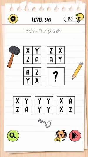 Brain Test Level 345