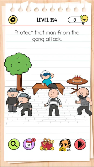 Brain Test Level 254