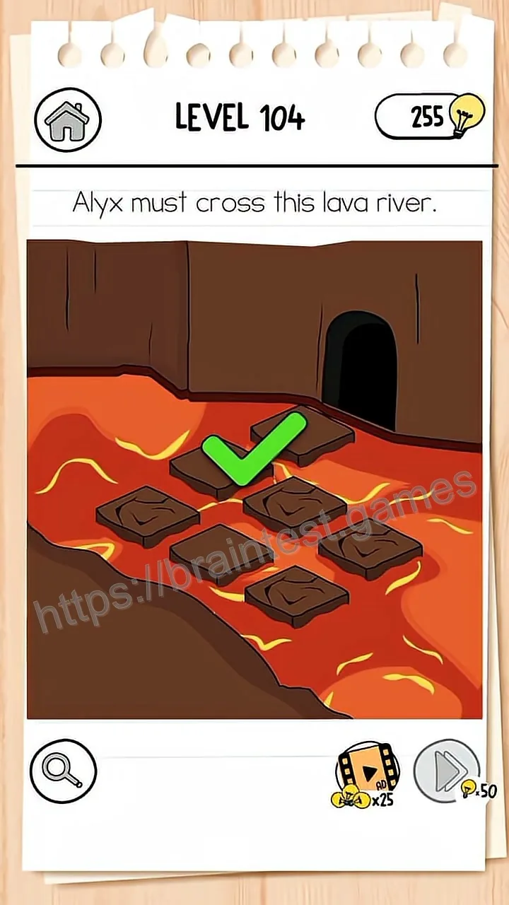Brain Test Level 104 - Step 2