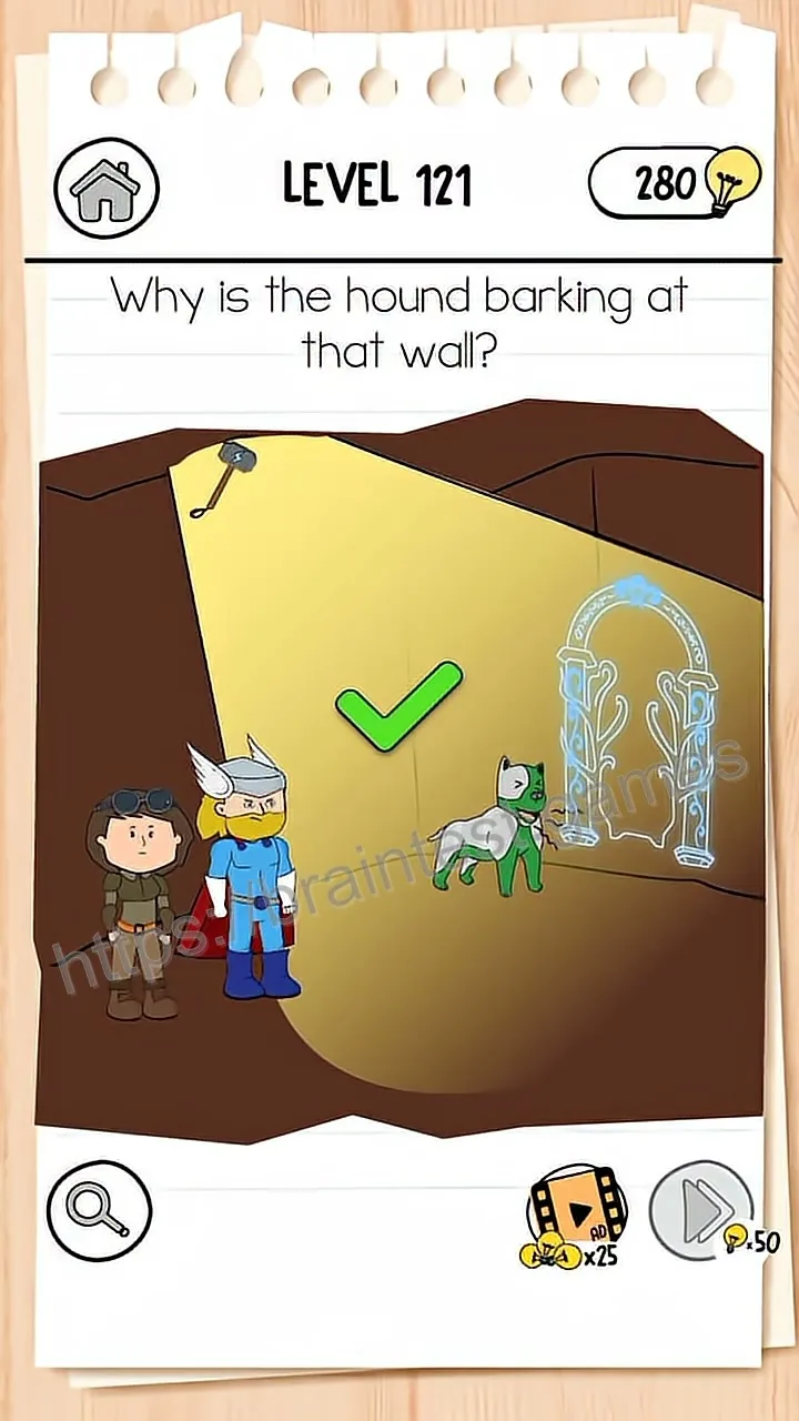 Brain Test Level 121 - Step 2