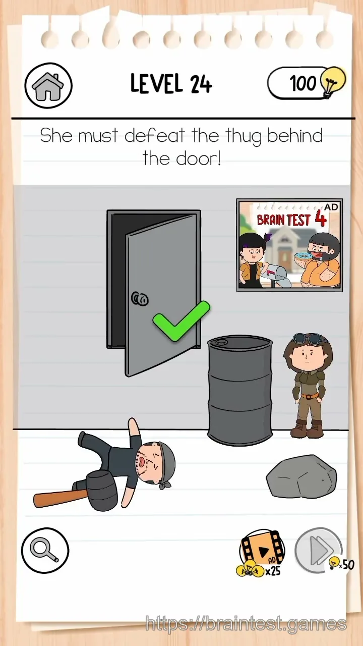 Brain Test Level 24 - Step 2