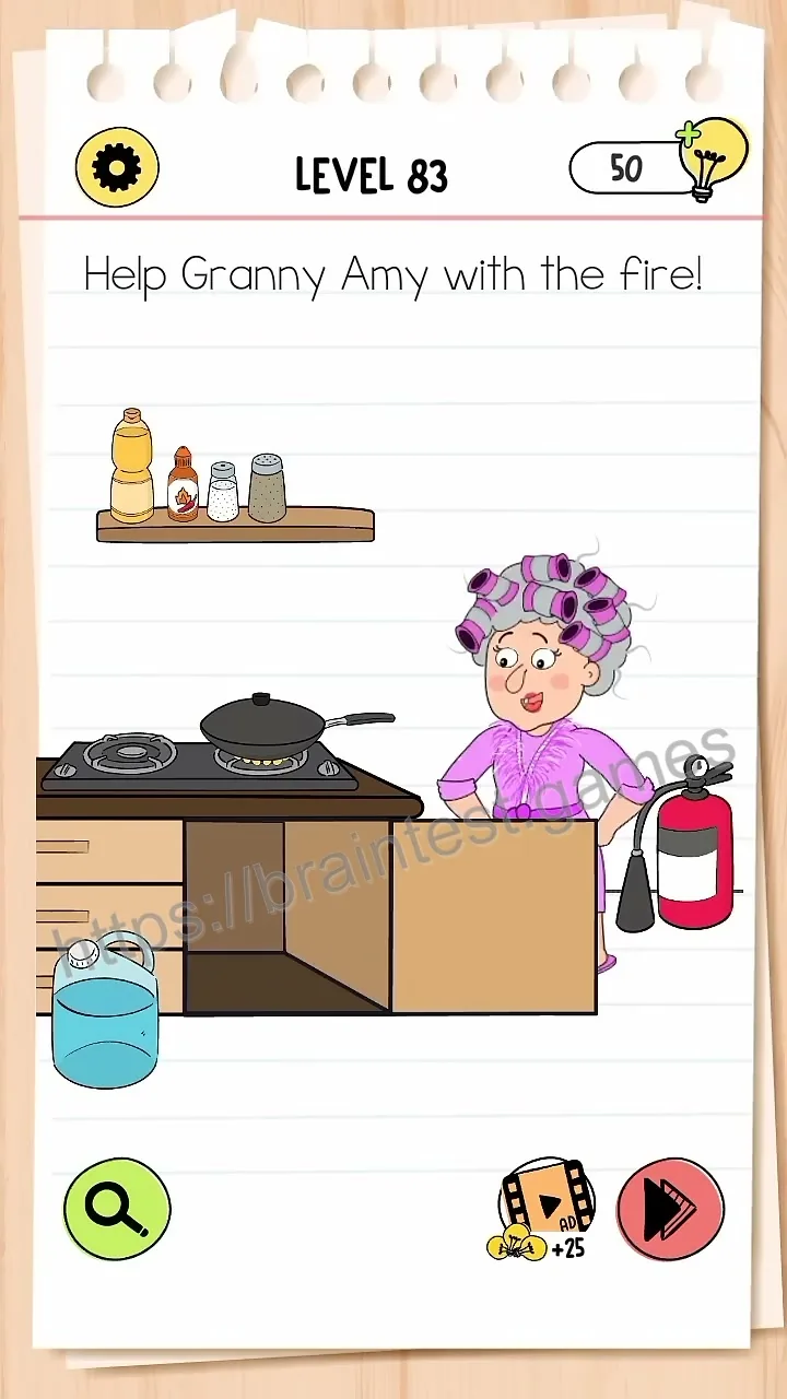 Brain Test Level 83 - Step 1