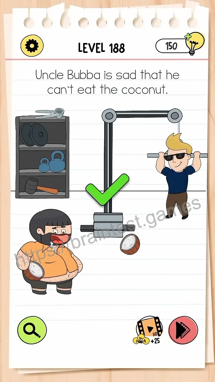 Brain Test Level 188 - Step 2