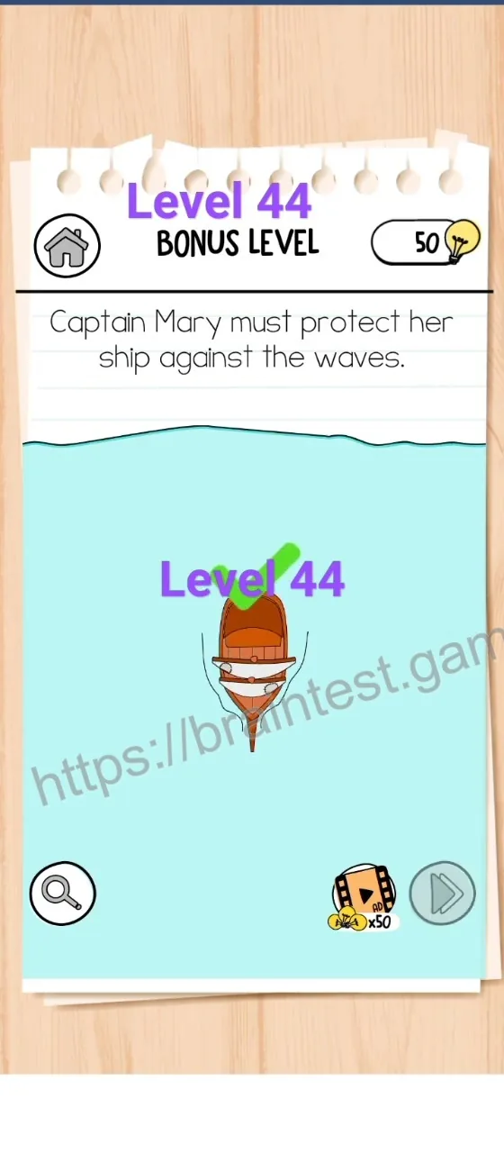 Brain Test Level 44 - Step 2