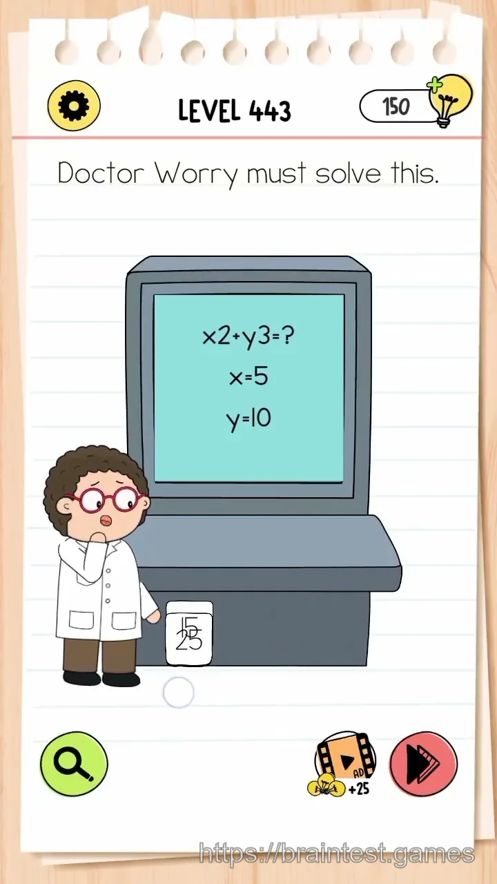 Brain Test Level 443