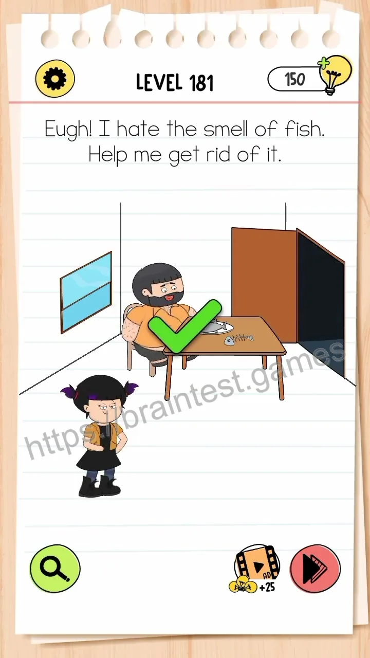 Brain Test Level 181 - Step 2