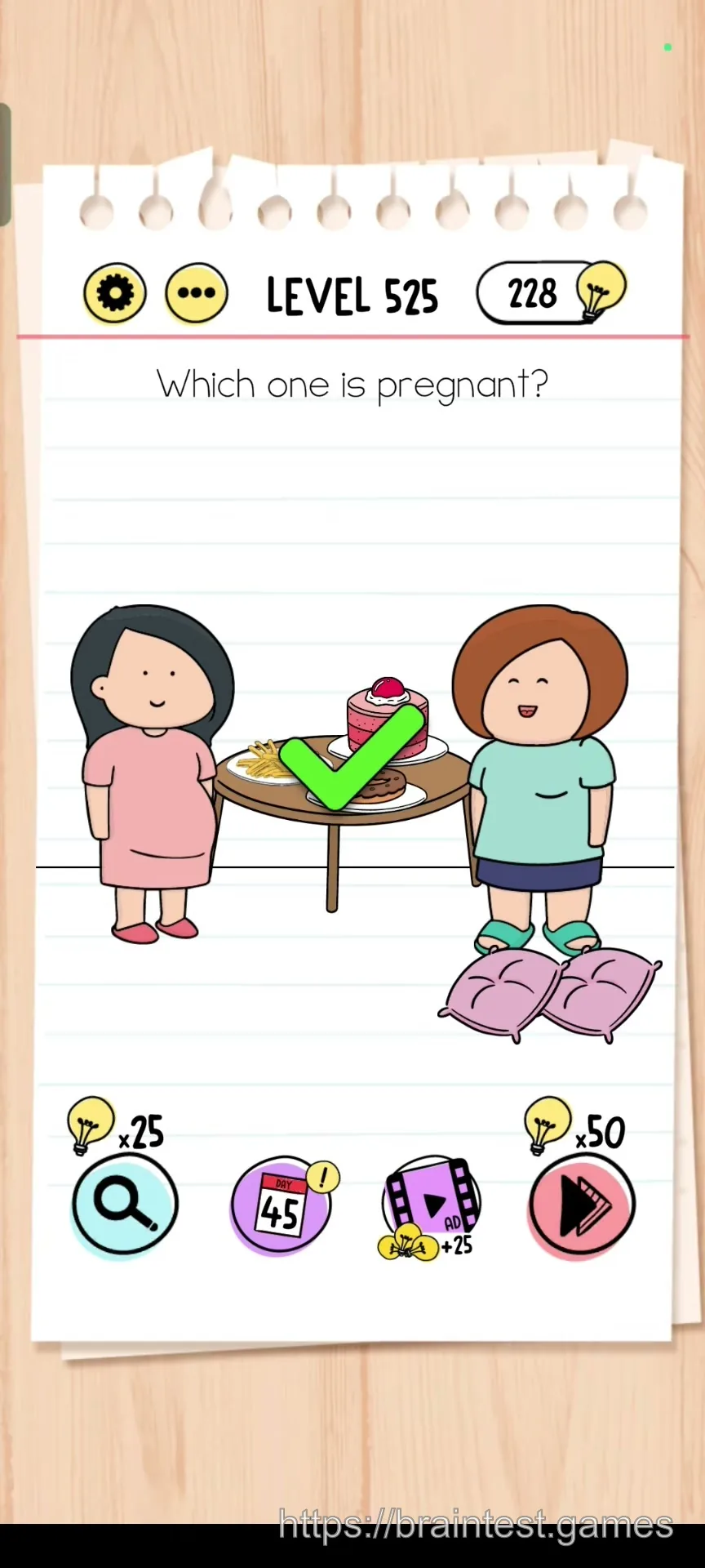 Brain Test Level 525 - Step 2