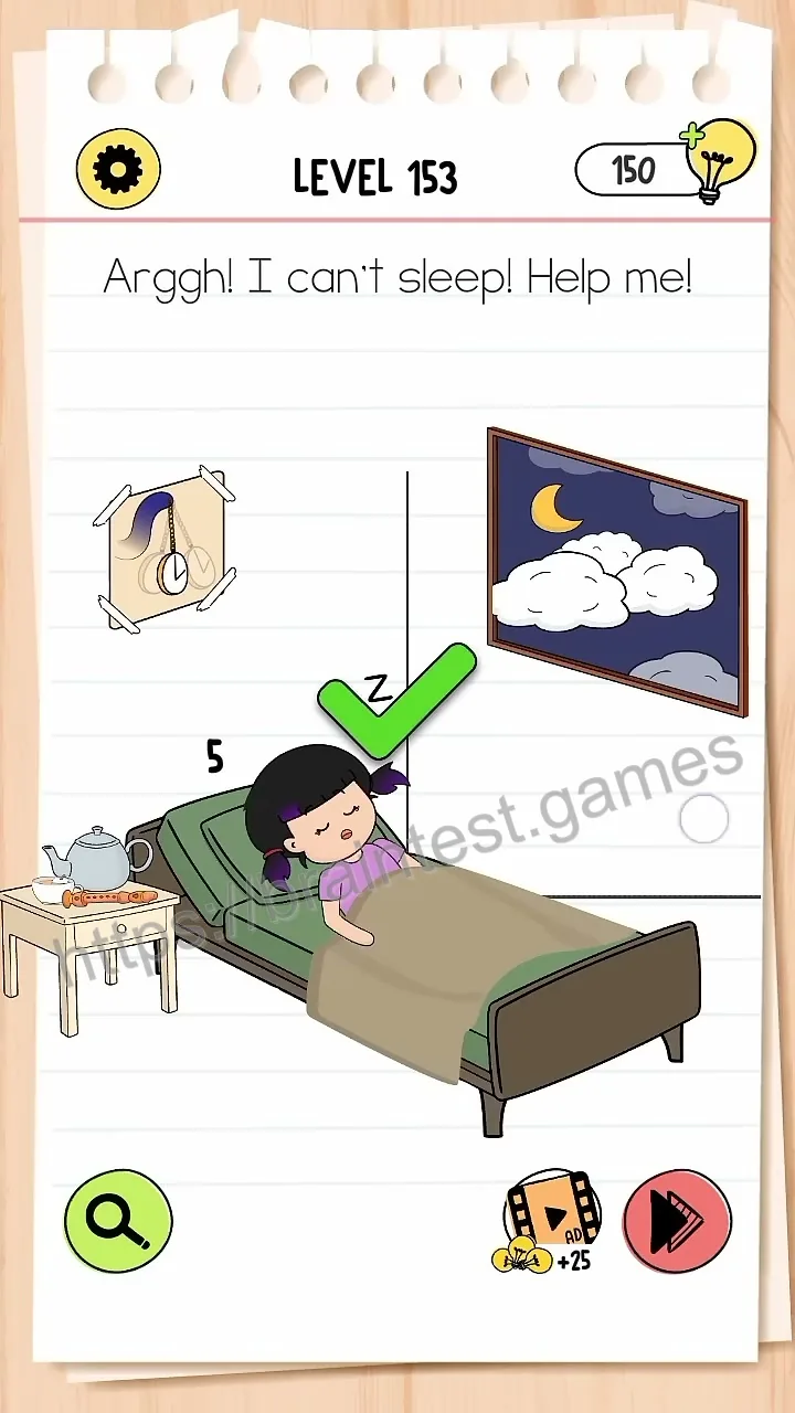 Brain Test Level 153 - Step 2
