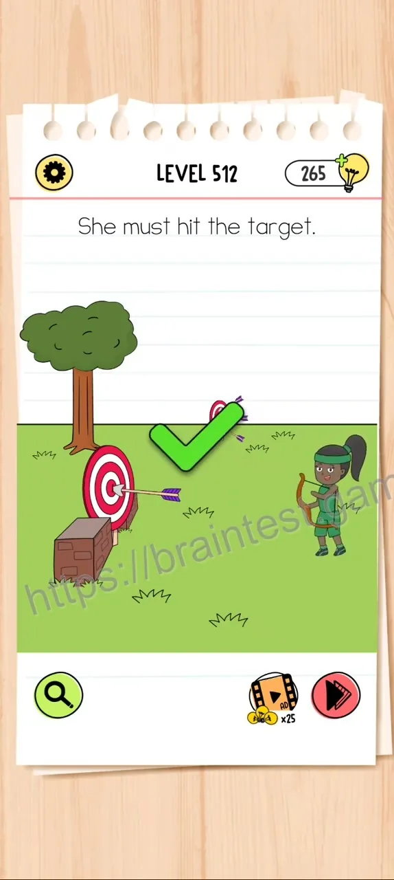 Brain Test Level 512 - Step 2