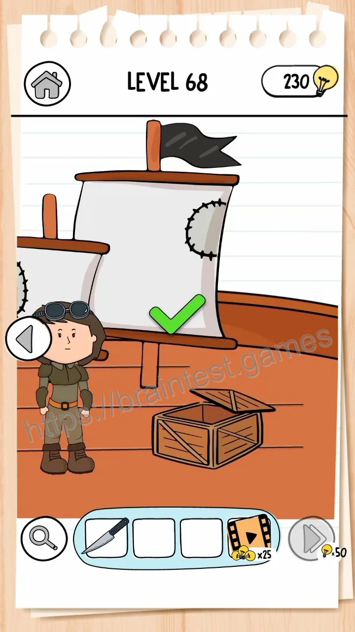 Brain Test Level 68 - Step 2