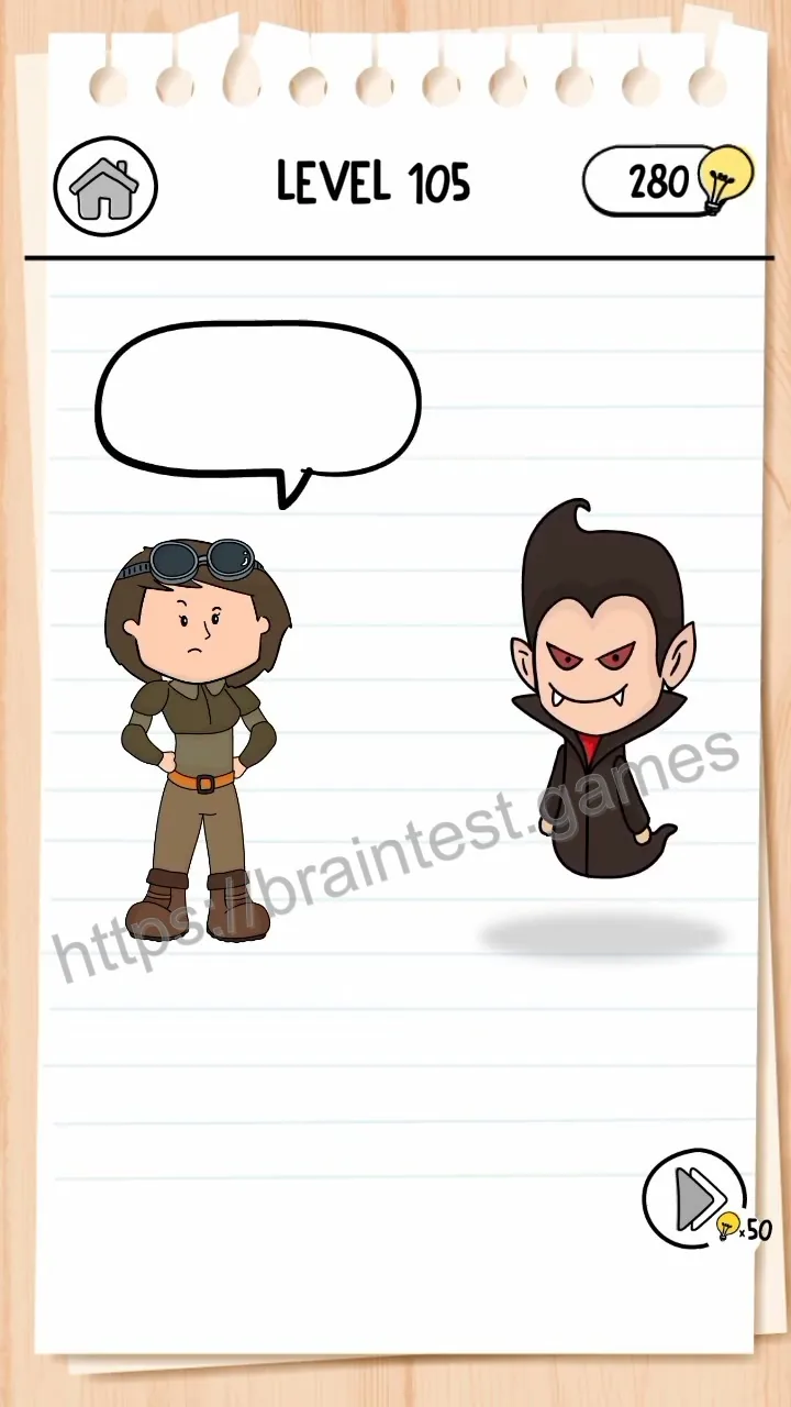 Brain Test Level 105 - Step 1