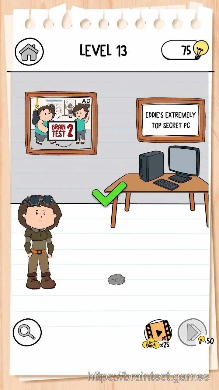 Brain Test Level 13 - Step 2