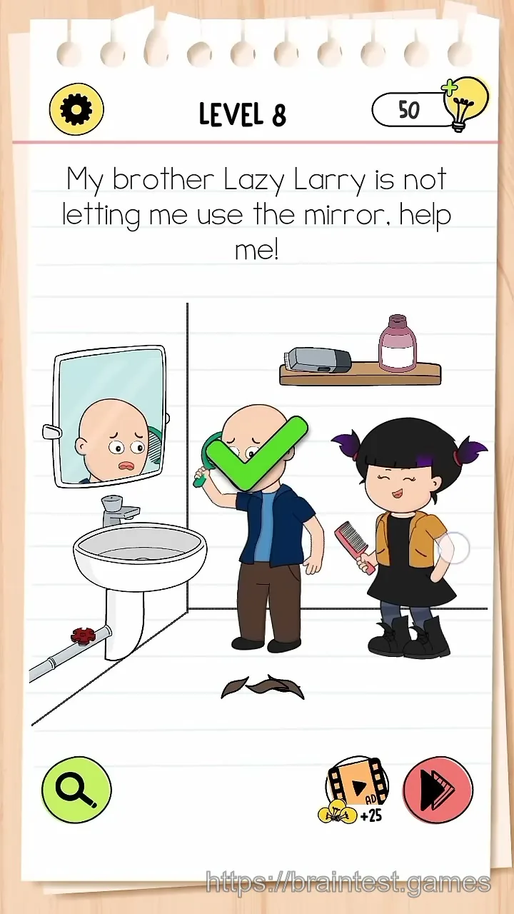 Brain Test Level 8 - Step 2