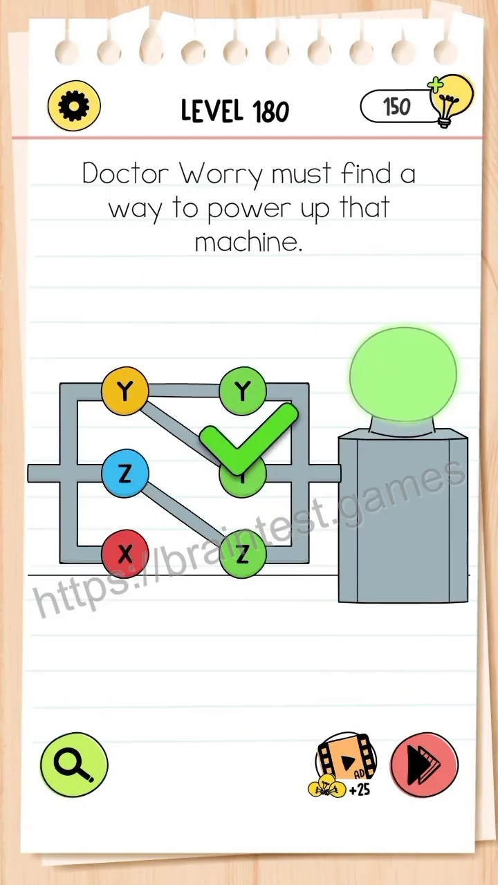 Brain Test Level 180 - Step 2