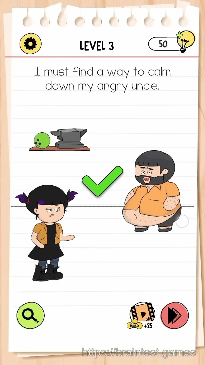 Brain Test Level 3 - Step 2