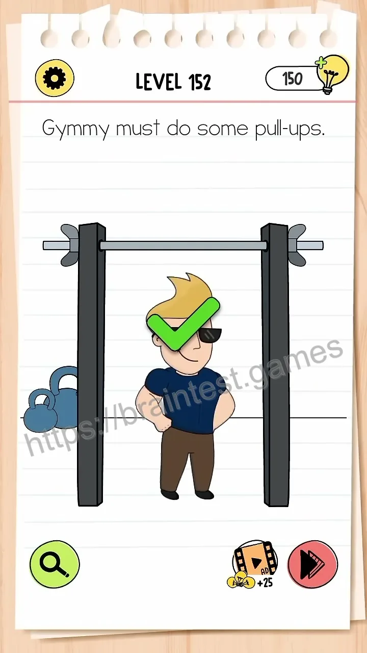 Brain Test Level 152 - Step 2