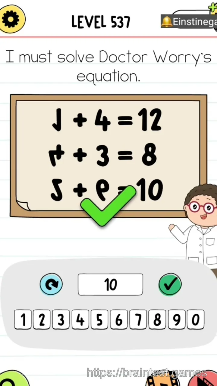 Brain Test Level 537 - Step 2