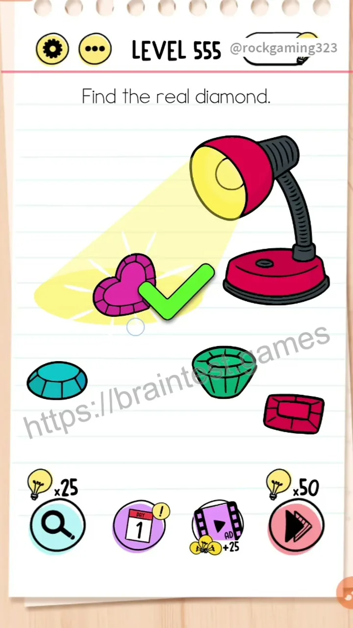 Brain Test Level 555 - Step 2