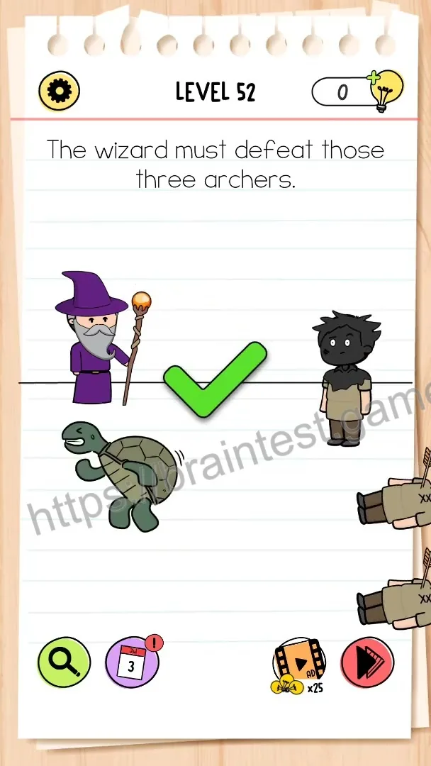 Brain Test Level 52 - Step 2