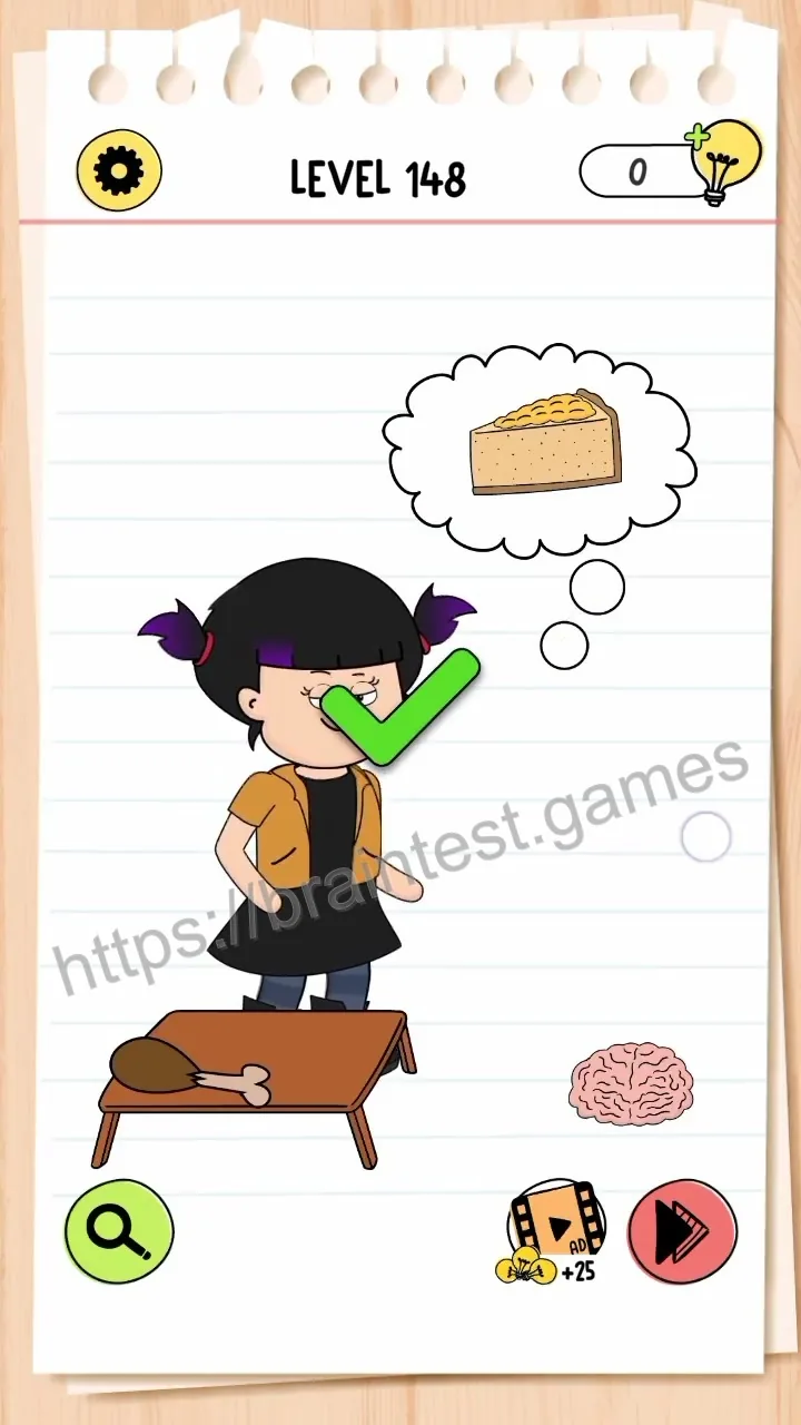 Brain Test Level 148 - Step 2