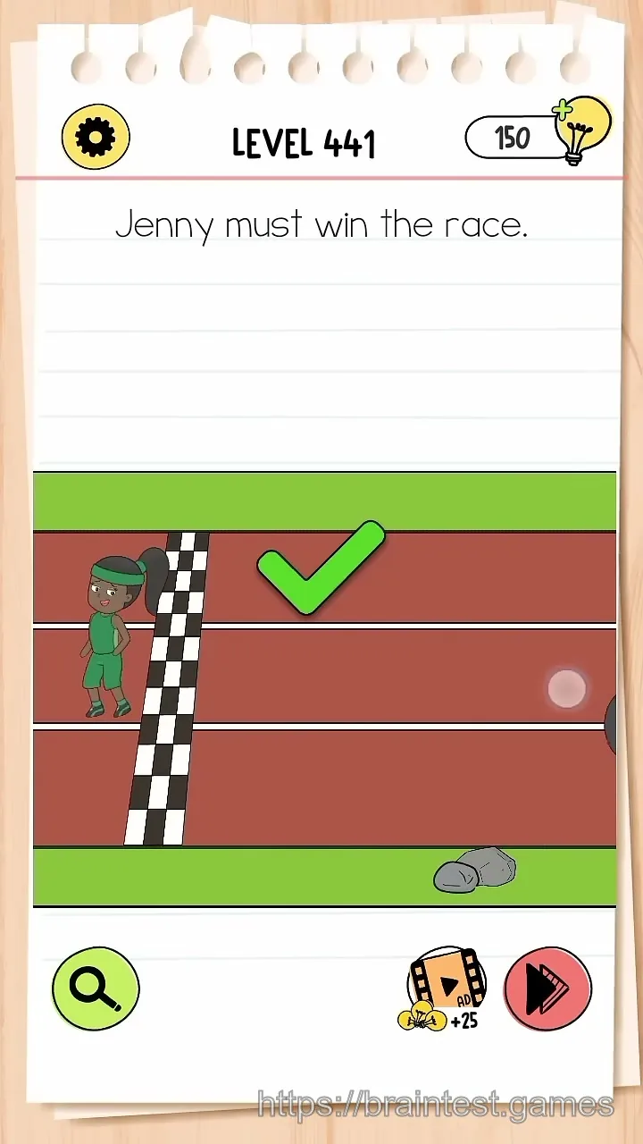 Brain Test Level 441 - Step 2