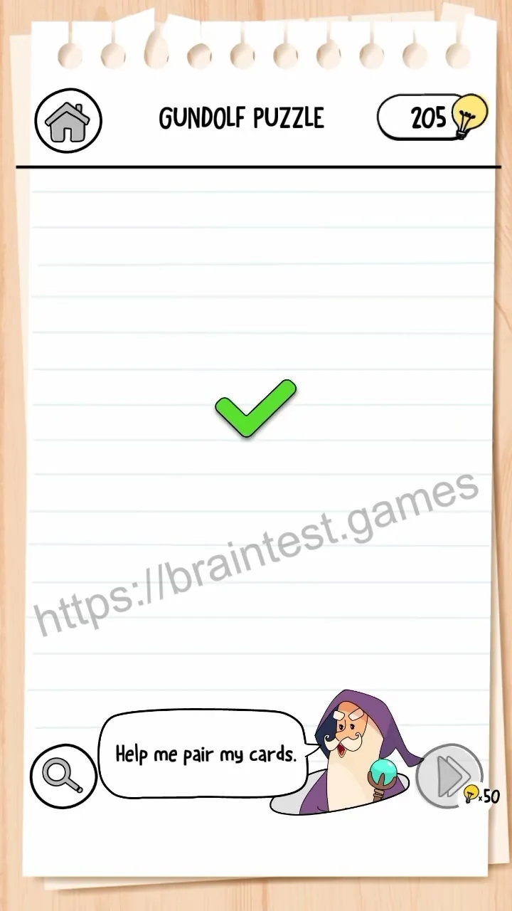 Brain Test Level 46 - Step 2