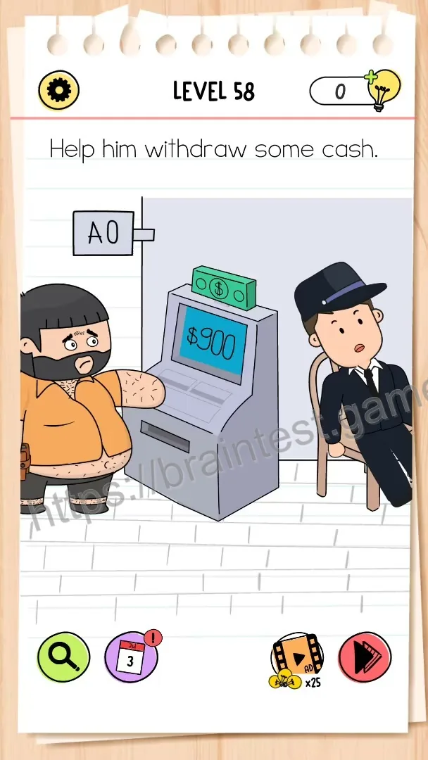 Brain Test Level 58