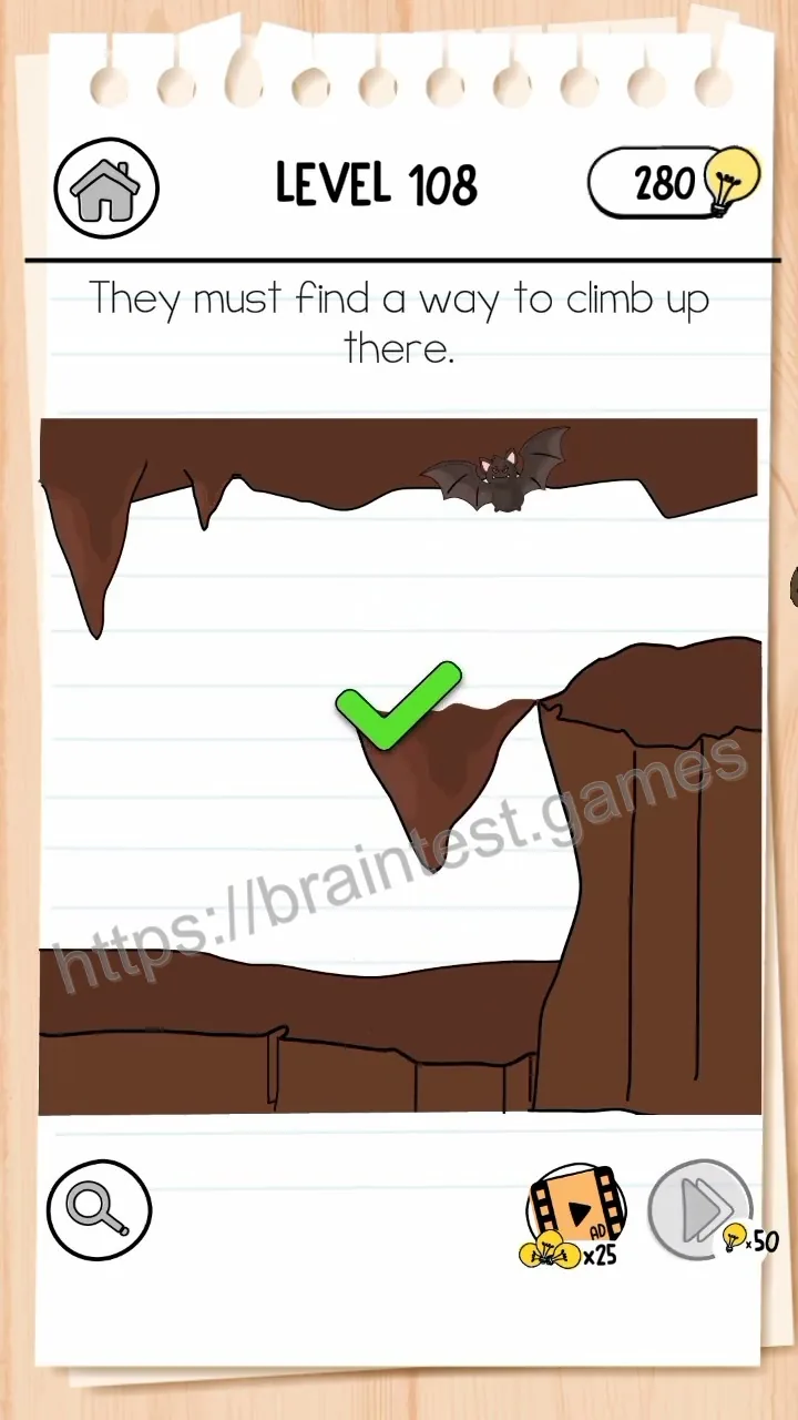 Brain Test Level 108 - Step 2