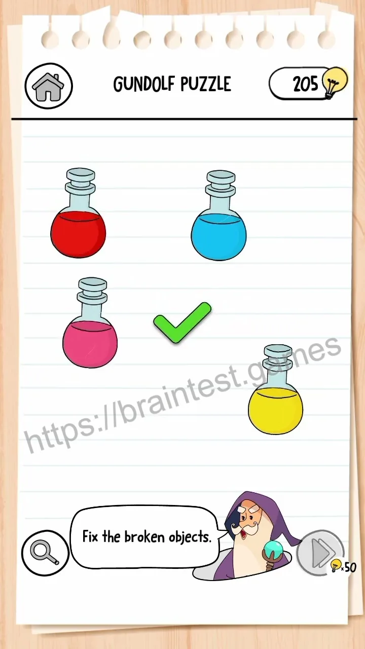 Brain Test Level 60 - Step 2