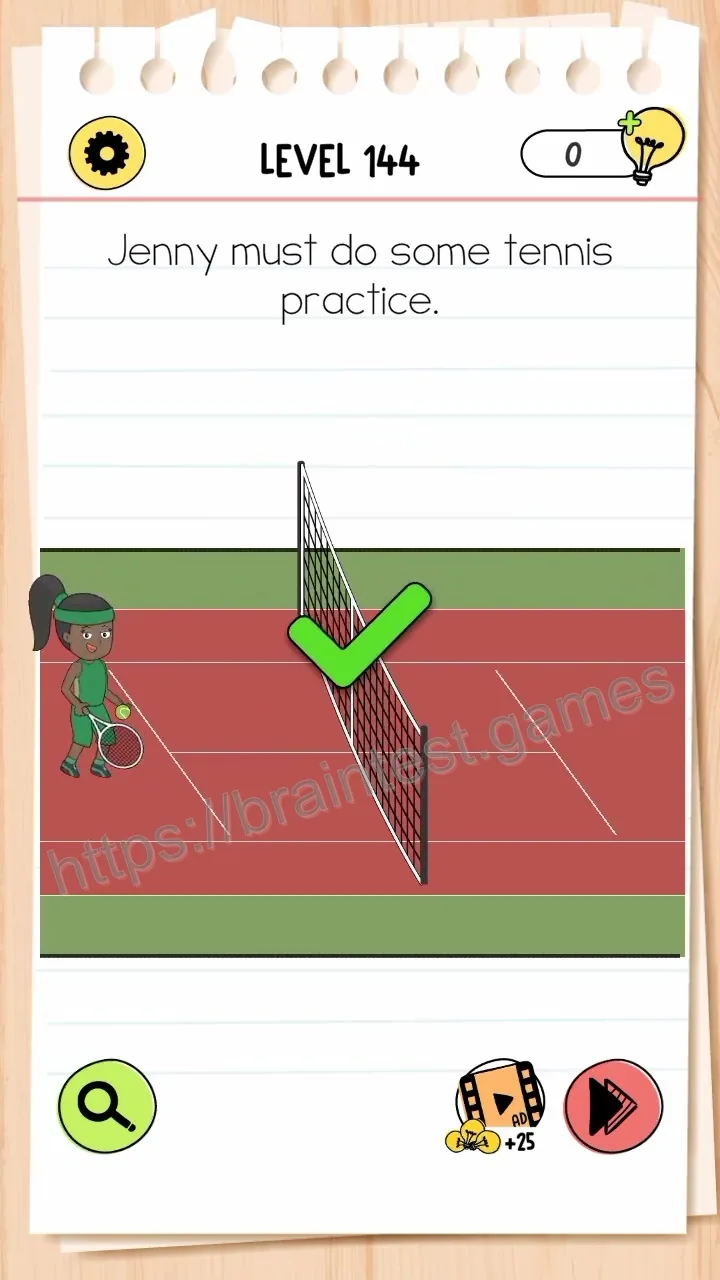 Brain Test Level 144 - Step 2