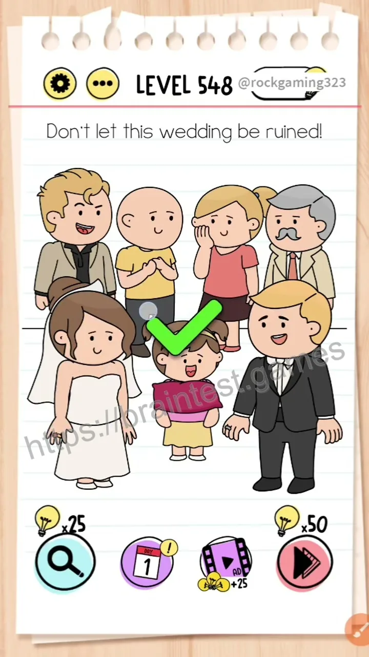 Brain Test Level 548 - Step 2