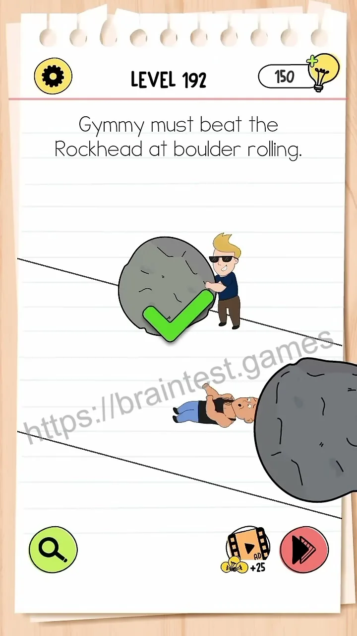 Brain Test Level 192 - Step 2