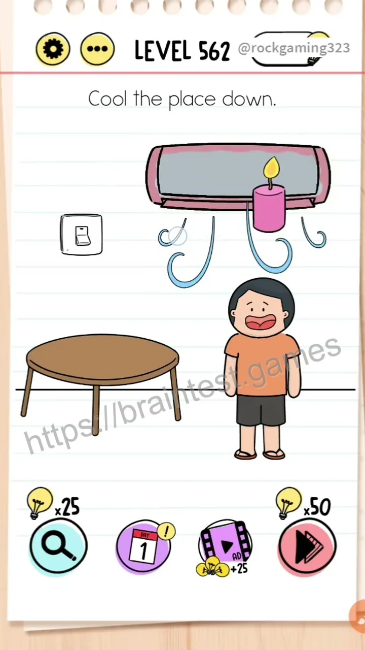 Brain Test Level 562 - Step 2