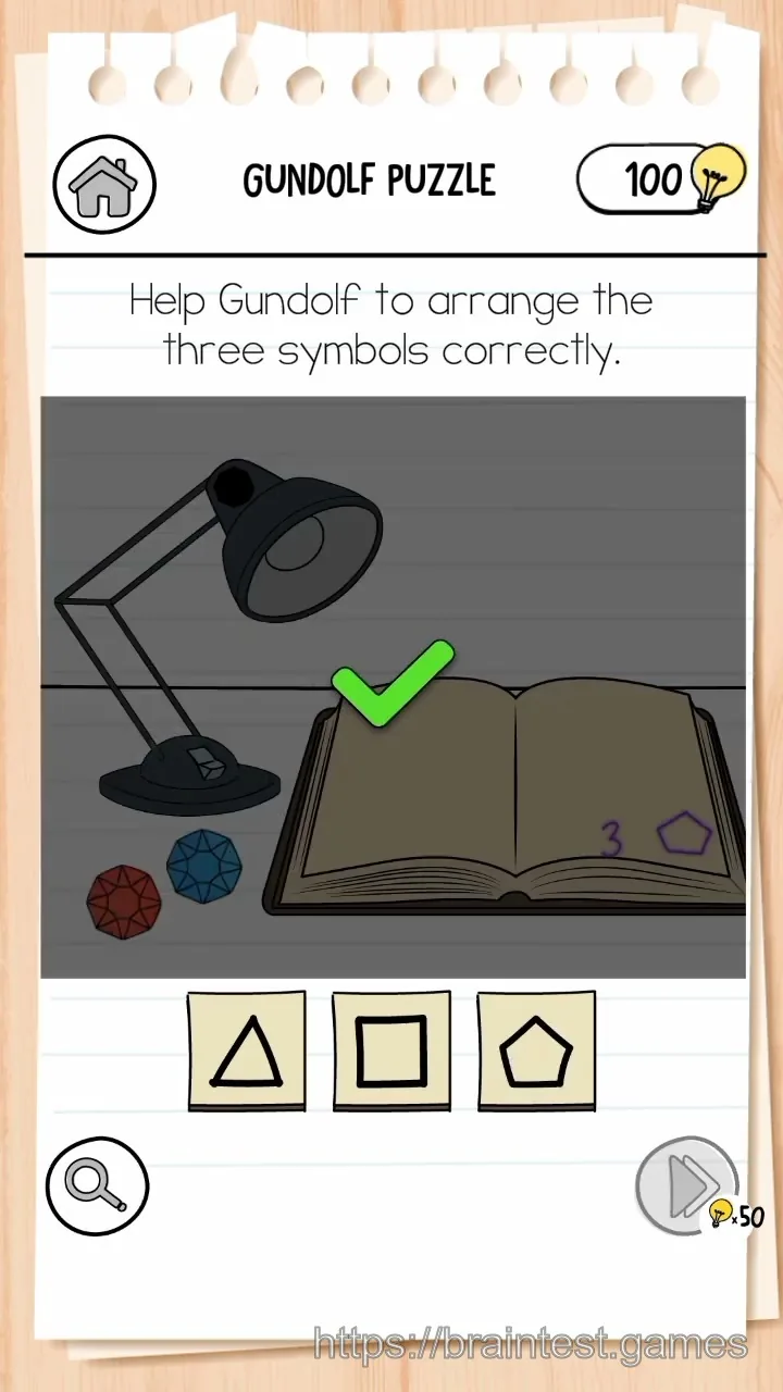 Brain Test Level 25 - Step 2