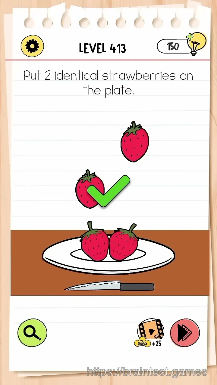 Brain Test Level 413 - Step 2