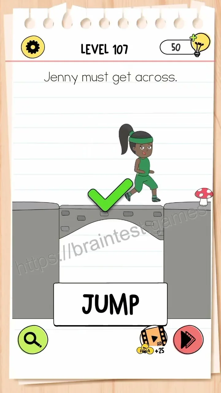 Brain Test Level 107 - Step 2