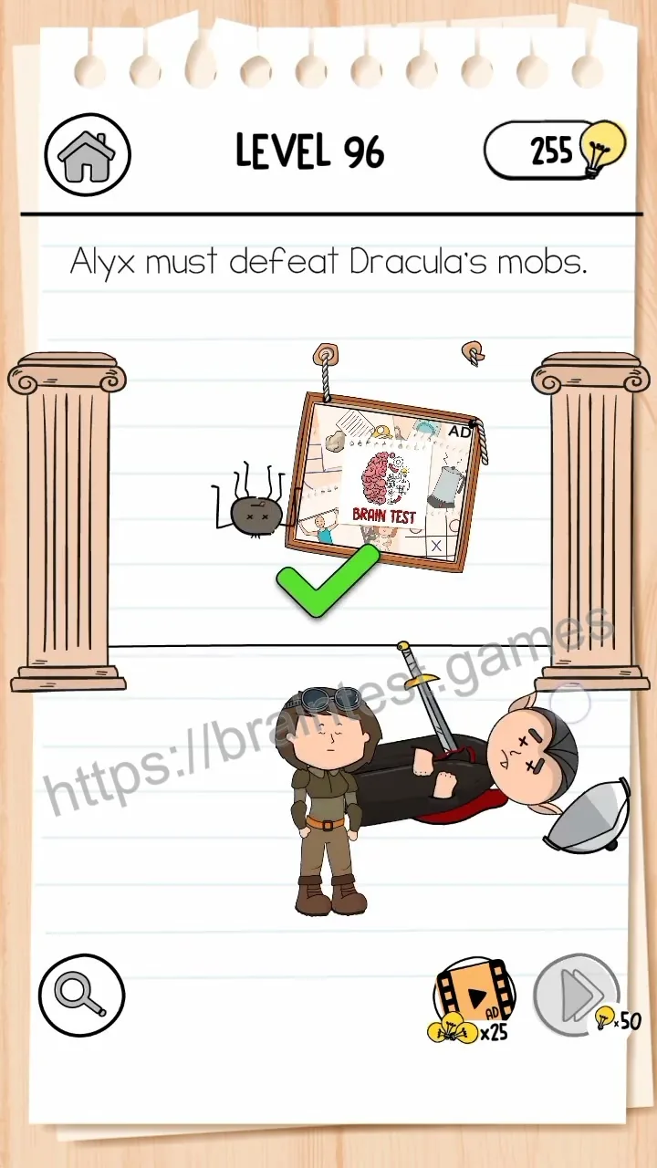 Brain Test Level 96 - Step 2