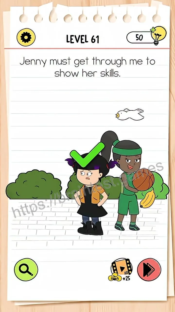 Brain Test Level 61 - Step 2