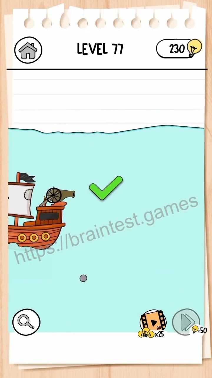Brain Test Level 77 - Step 2