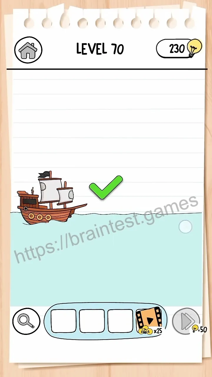 Brain Test Level 70 - Step 2