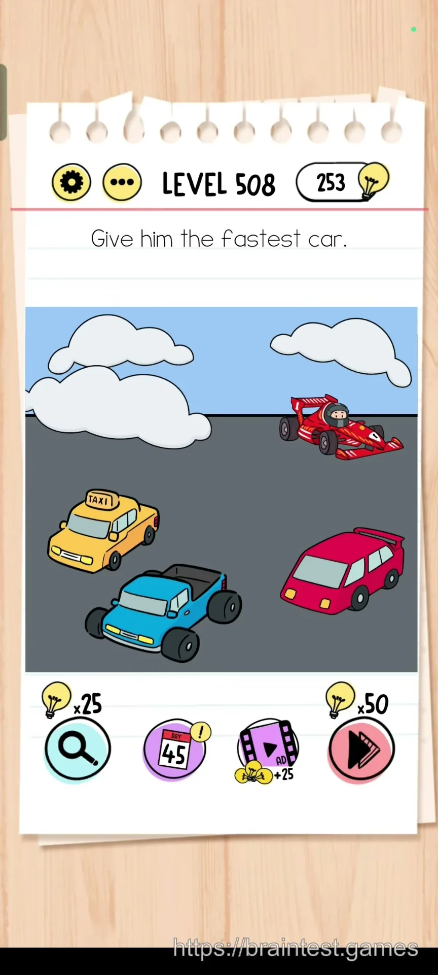 Brain Test Level 508