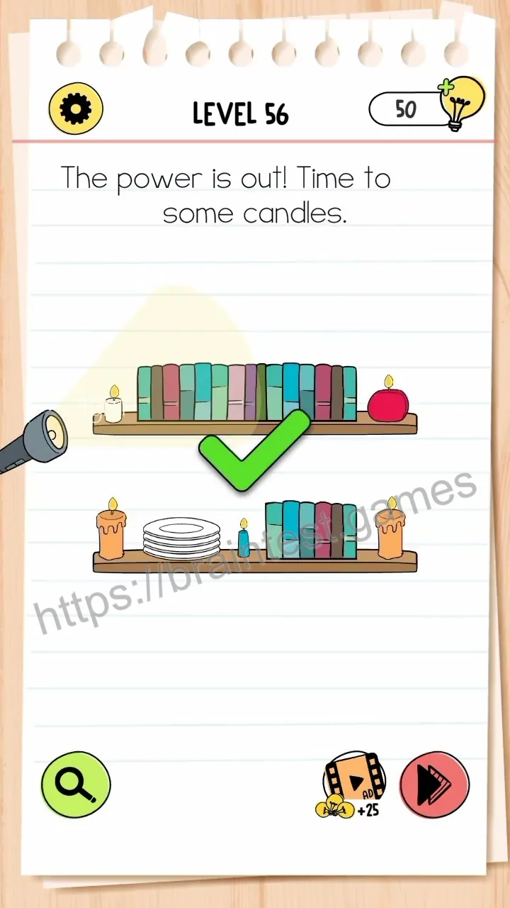 Brain Test Level 56 - Step 2