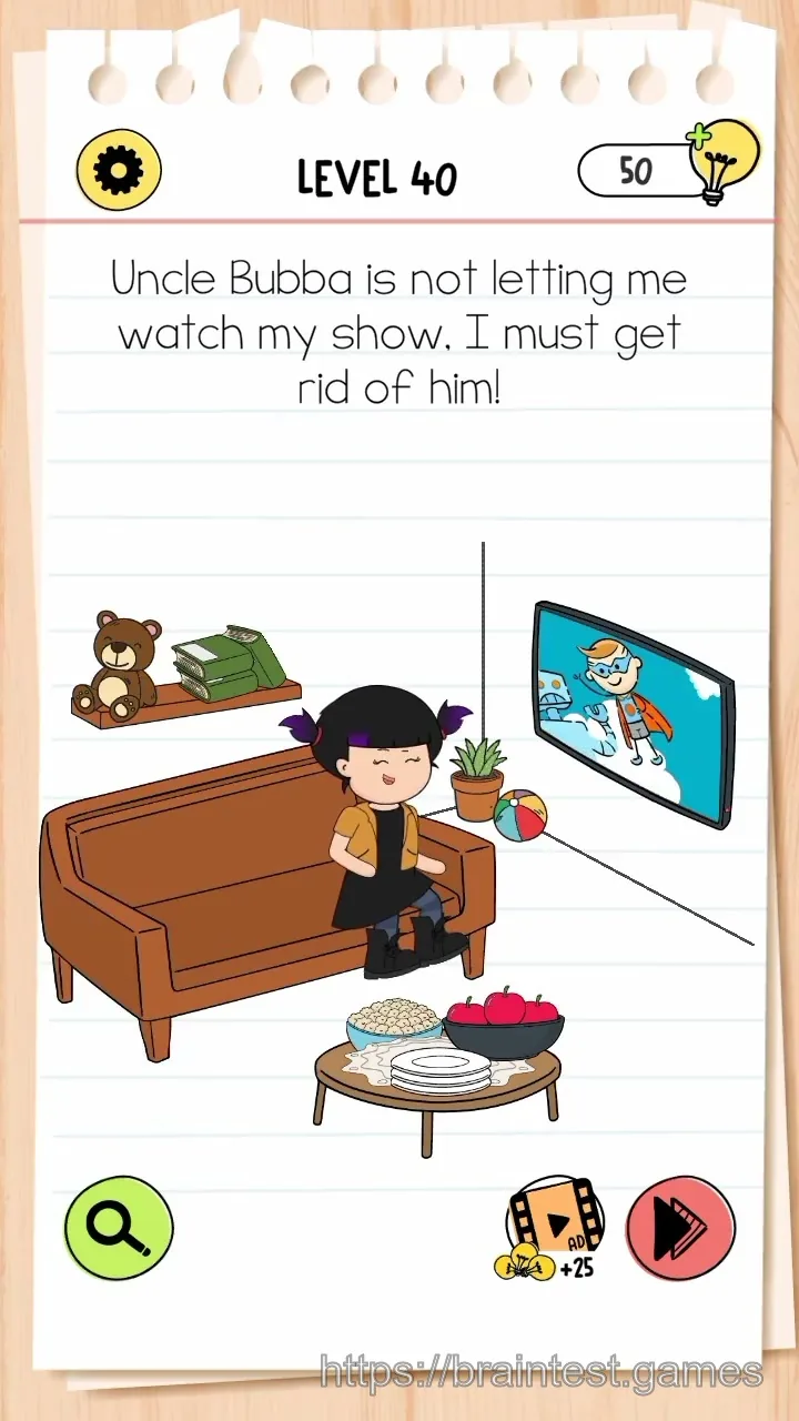 Brain Test Level 40 - Step 2